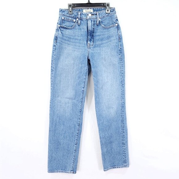 Madewell Jeans Size 26 Cropped Curvy Perfect Vintage High Rise Cotton Denim 29" - Picture 1 of 14
